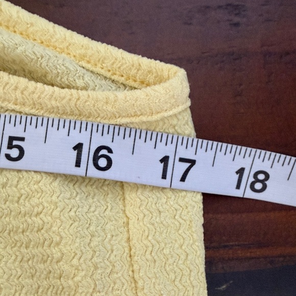 Ninexis Yellow Ruffle One-Shoulder Top - Picture 6 of 9